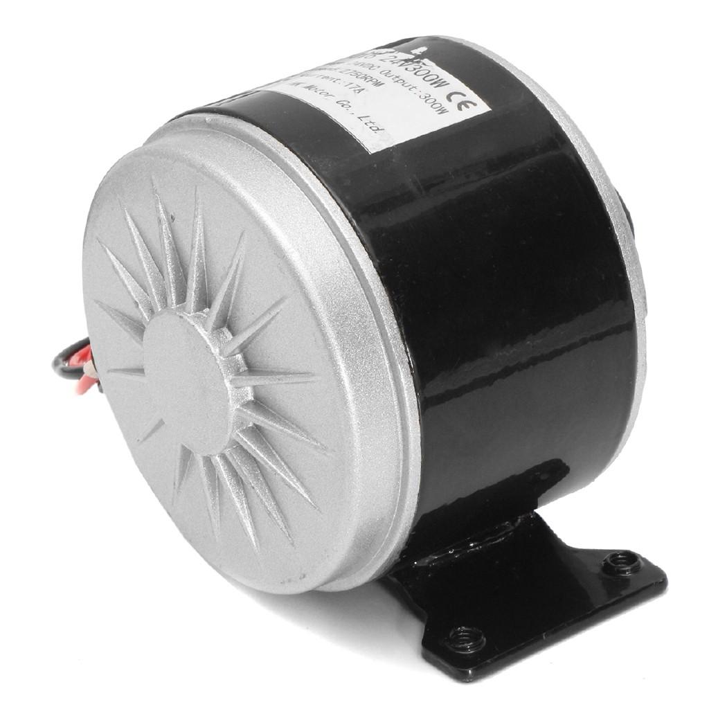 250W 24V 2750 U/min DC Elektromotor Gebürstet Für E-Bike Roller Go-Kart MY1016 Motor Controller Griff Elektromotor