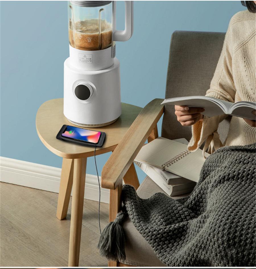 10W Car Wireless Charger Pad Cell Phone Charging Silicone Non-slip Mat Universal