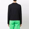 Y-3 SS22 Long Sleeve Crew Neck Solid Cotton T-Shirt Women Tops Black HG8619