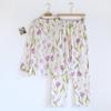 Pyjamas für Damen Frühling Neueste Baumwolle Langärmlig Lange Hose 2-teilig Freizeitkleidung Hauskleidungsset für Damen Loungewear