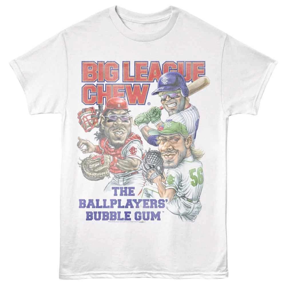 Big League Chew - Бэттер Кэтчер Питчер - Американская классика - Белый сплошной 110