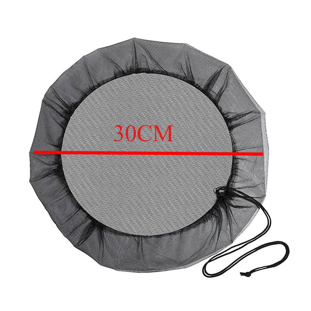 With Drawcord Gardening Tools Catchment Net Filter Screen Protective Cover Rain Barrel Cover