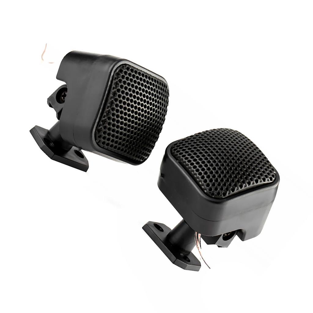 2pcs Car Small Square Speaker Loud Audio Music Tweeter Loudspeaker 500W
