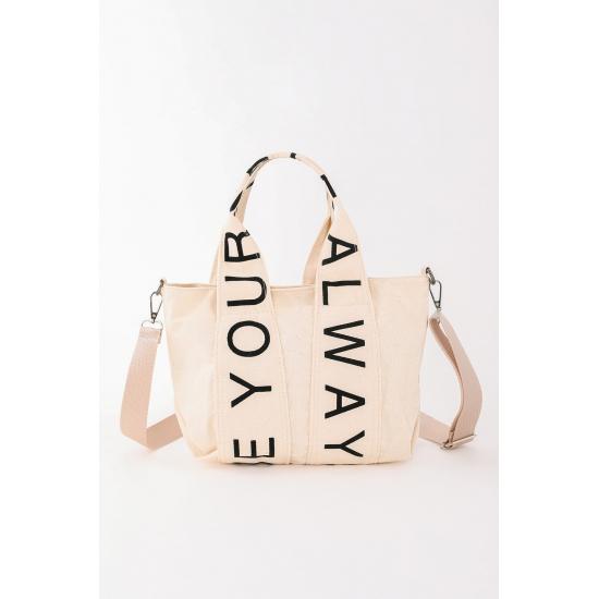 

Сумка на плечо и руку маленького размера из ткани Noys чёрный