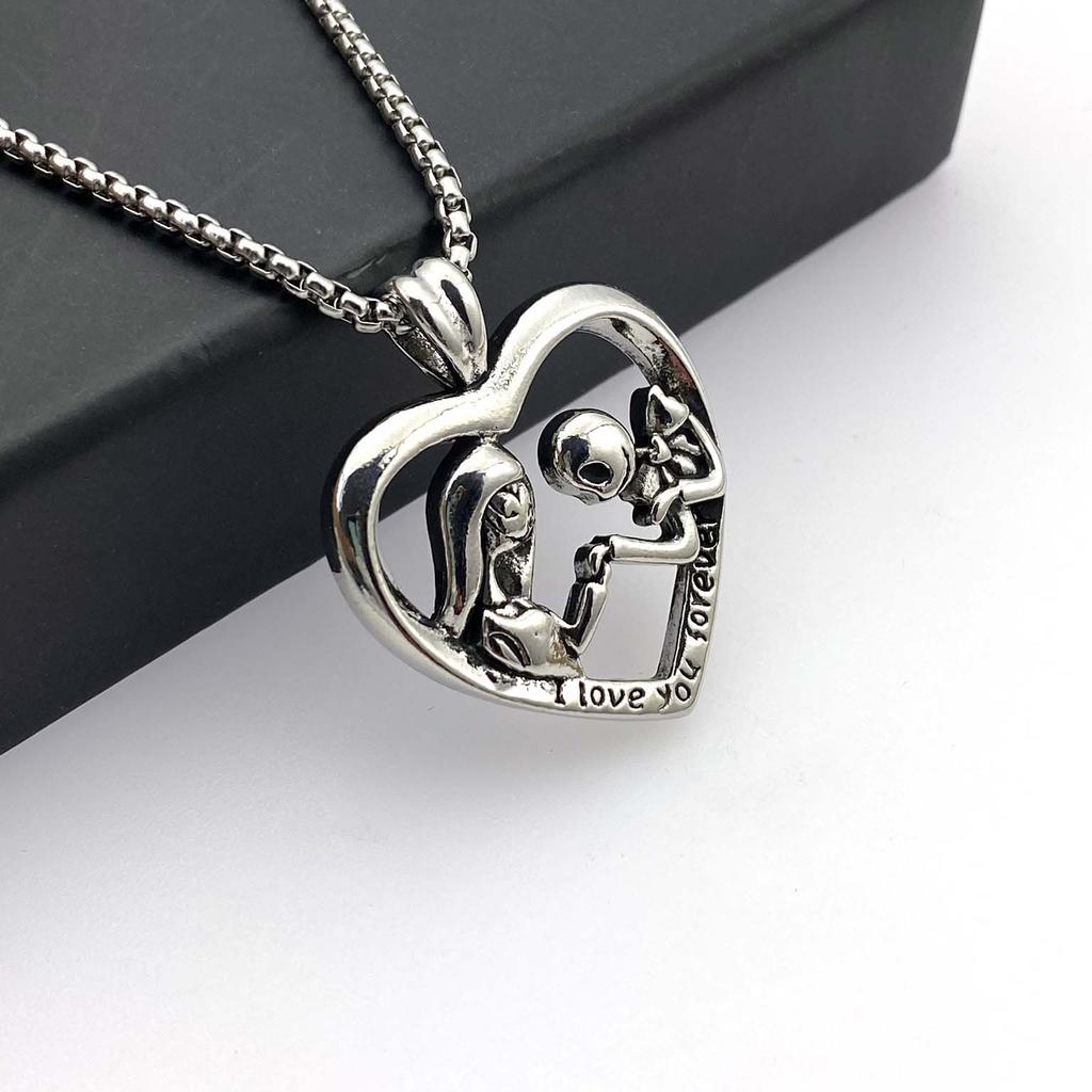 Fashion Love Valentine'S Day Gift Pendant Jewelry Heart-Shaped Exquisite Simple Necklace