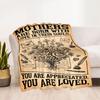 Mother's Love And Sunshine Blanket Suitable for Sofas,travel, Living Rooms Also a Good Gift for Friends and Family Suitable for All Seasons.