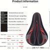 Soft Thickened Gel Bike Seat Adjustable Unisex Saddle for Mountain  Road Bikes