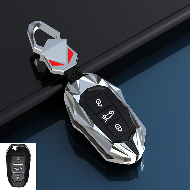 Zinc Alloy Car Key Case Cover For Peugeot 308 3008 508 5008 408 4008 208 301 407 For Citroen C4 C6 C3-Xr Picasso Ds