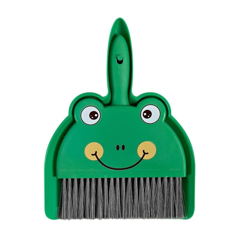 Small Broom Dustpan Set Household Desk Cleaning Desk Cleaning Garbage Shovel Pet Children Mini Broom Broom