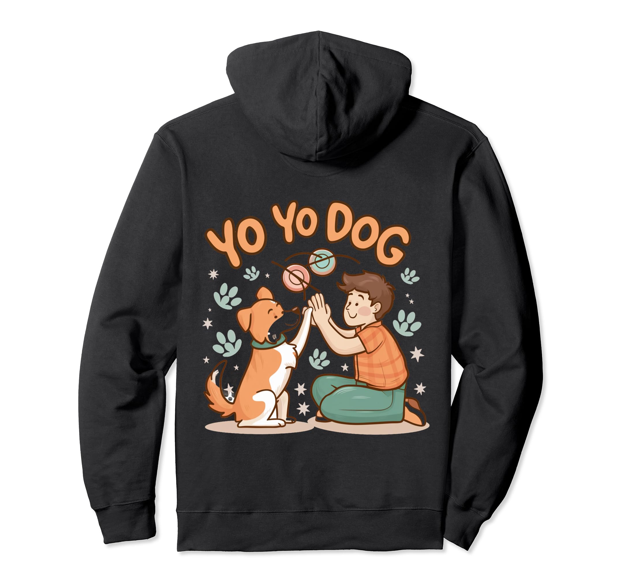 

Charming Dog High Five Hoodie Yo-Yo чёрный