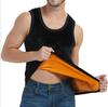 Men's Fleece-Lined Golden Velvet Vest - Warm, Slimming Base Layer, Thickened, Double-Sided, Autumn/Winter.