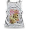 Anos 2000 y2k Harajuku Novo Modelo Regata Canelada Streetwear Tendência personalidade Roupas Roupa para o ano todo Unissex Confortável Curto macio
