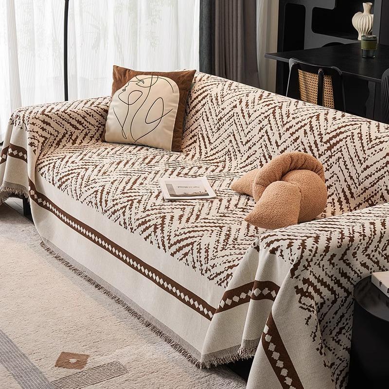 

Полотенце для дивана из синели, универсальный универсальный чехол для дивана Four Seasons, пылезащитный чехол для гостиной, цельный диван, большой тканевый чехол 180*130cm