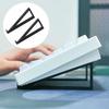 2Pcs Portable Keyboard Elevated Stand,20° Ergonomic Keyboard Tilt Stand, Raised Keyboard Computer Keyboard Riser Accessories