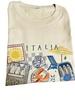 T-shirt Grafica Capri Italia Retro Divertente Camicia Vacanza Frutti di Mare Manica Corta Girocollo Top Casual Abbigliamento Donna Oversize