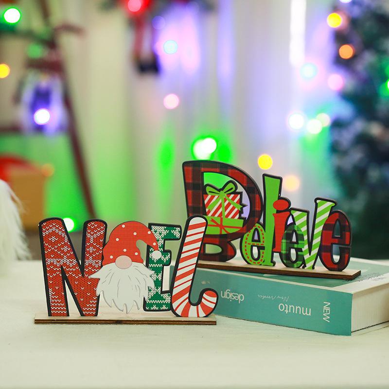 New Rudolph Wooden Ornament - Christmas Table Decoration