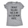 Soccer Mom Shirt: Funny Soccer Ball Lover Tee