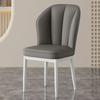 Nordic Cream Dining Chair – Minimalist Designer Lounge Chair, Modern Living Room & Dining Room Furniture