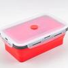 Multifunctional Bento Box Silicone Collapsible Lunch Box Food Storage Container   Microwavable Portable Picnic Camping Outdoor