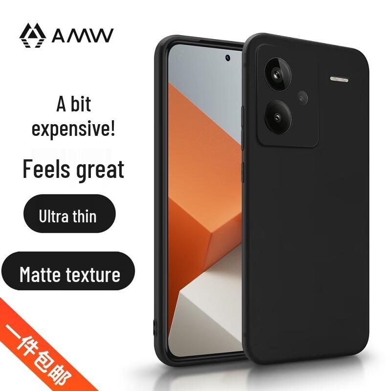 

AMW Frosted TPU Phone Case for Redmi Note 13 Pro+