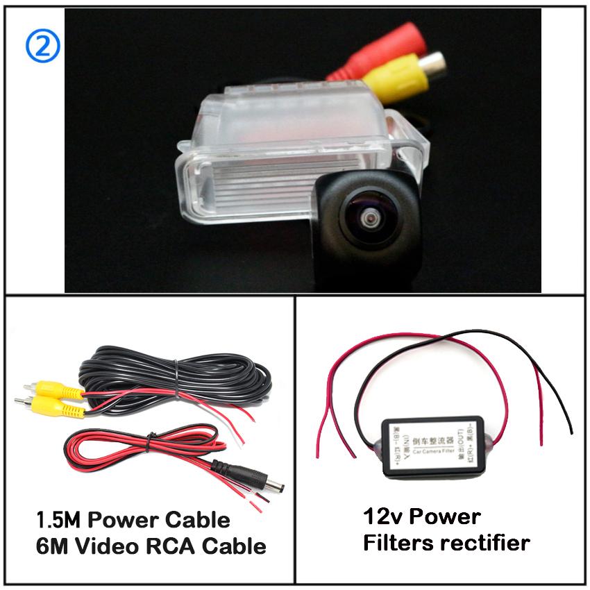 Rear Side View Camera CCD Fish Eyes Night Vision Waterproof IP68 Car Reversing Back Up Camera For Ford Focus Fiesta Kuga Galaxy