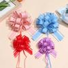 1pc Snow Yarn Pull Bow Ribbon Big Car Bow for Cars Birthday Christmas Presents Gift Decoration Ribbon Wedding Pull Flower