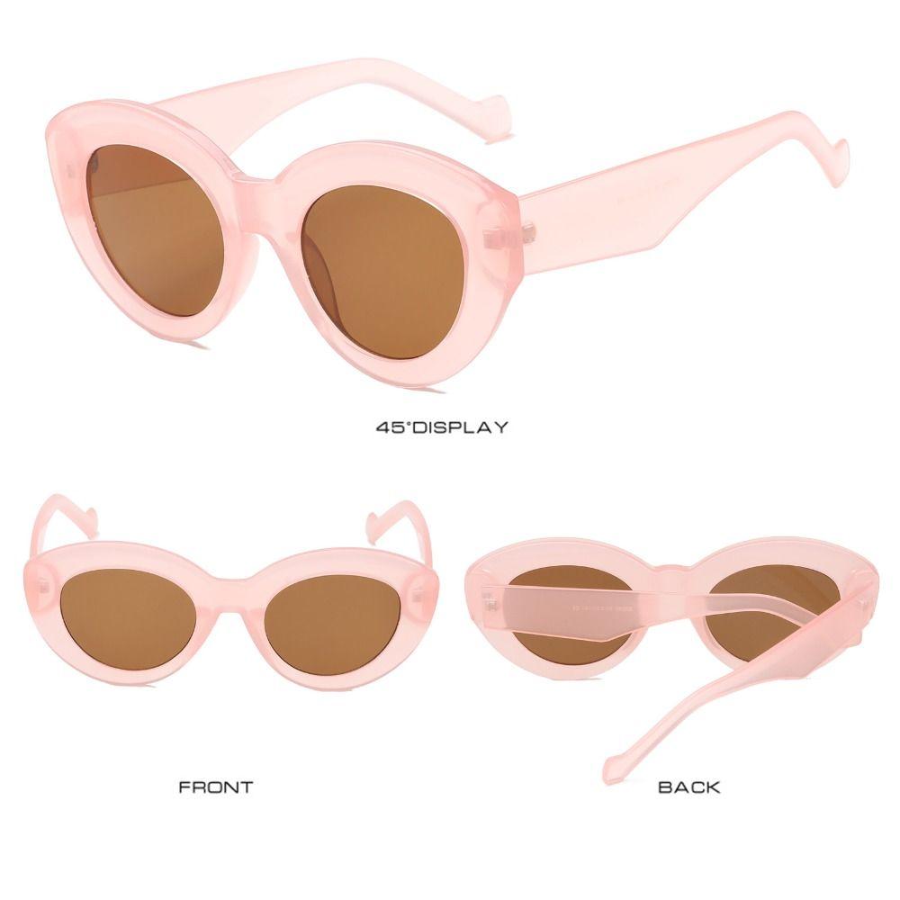 Chic Eyewear Retro Shades Sun Glasses Oval Sun Glasses Oversized Sunglasses Cat Eye