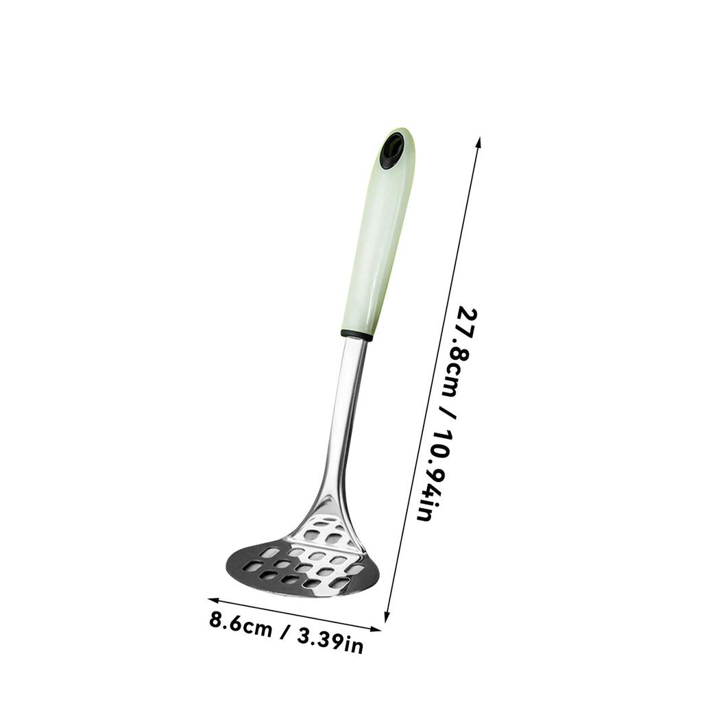 WORTHBUY Stainless Steel Potato Masher Anti Slip Plastic Handle Potato Press Manual Food Masher Chopper Kitchen Accessories