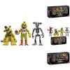 High-quality Five Nights At Freddy's 4pcs Action Figures With Vibrant Details And Durable Pvc