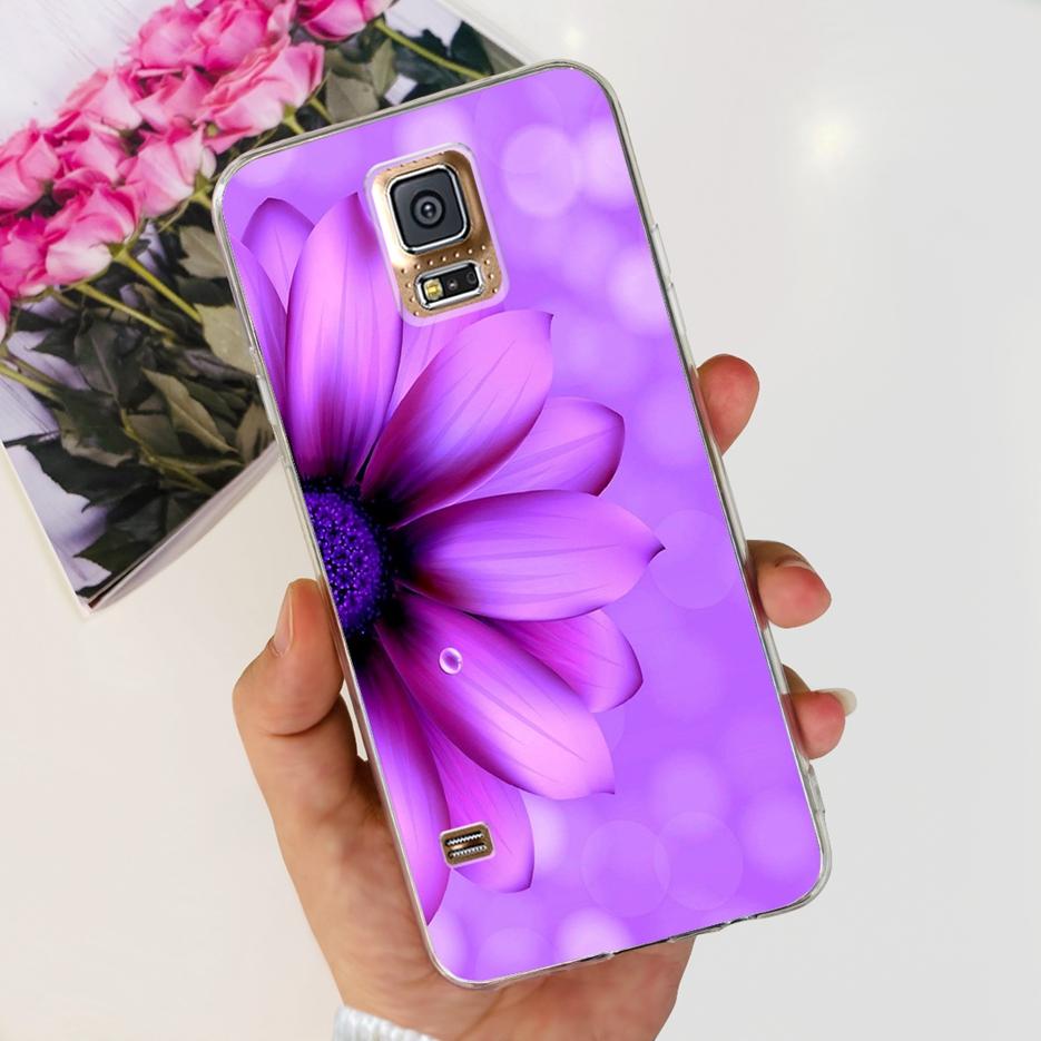 For Samsung Galaxy S5 Case G900F G900I G900M G900A G900T Cute Painted Cover Soft TPU Phone Case For Samsung S5 S 5 GalaxyS5 Bags