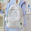 Japanese bow schoolbag for female junior high school students, cute versatile large-capacity backpack, high-value student backpack tide