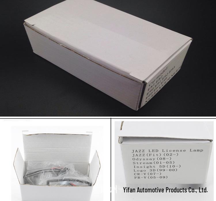 Honda LED License Plate Light for JAZZ, Odyssey, Elysion, CRV, FRV, INS Cross-Border Use