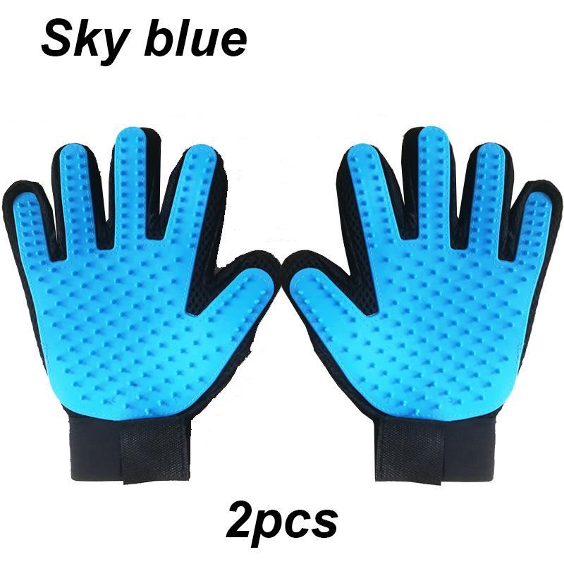 Pet Glove Cat Grooming Hair Deshedding Brush s Dog Comb for s Bath Cleaning Glove De-Shedding De-Matting Pet grooming products