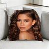 ZendayaA Rue Bennett Pillow Case Square DoubleSided Sofa Cushion Cover Bedroom Bedside Pillow Gift