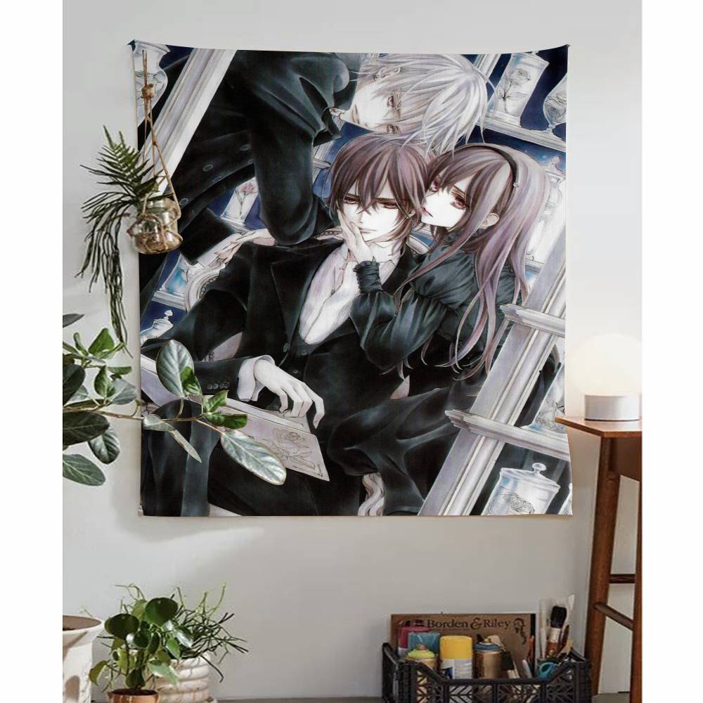 1PC Anime VVampire Knight Cartoon Tapestry Wall Hanging Decoration Household Home Decor