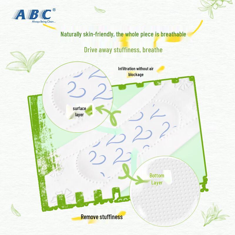 ABC Ultra-Thin Breathable Night Use Sanitary Pads
