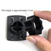 Adattatore Rotondo da 17mm Rotondo Morto a 4 Fibbie Adatto per la Maggior Parte dei Supporti per Telefono e Tablet per Auto Installazione Facile