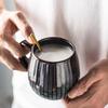 500ml Creative Kiln Change Mug Breakfast Cup Retro Coffee Cups Milk Cup Ceramic Mug Mugs Large-capacity Hand Warmer Drinkware
