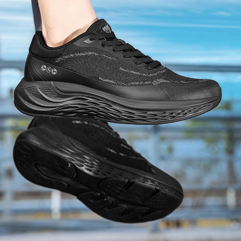 Men's Running Shoes Outdoor Non-Slip Trainer Off-road Shoes Jogging Breathable Race Sneakers Luxury Shoes Mesh Cushioning