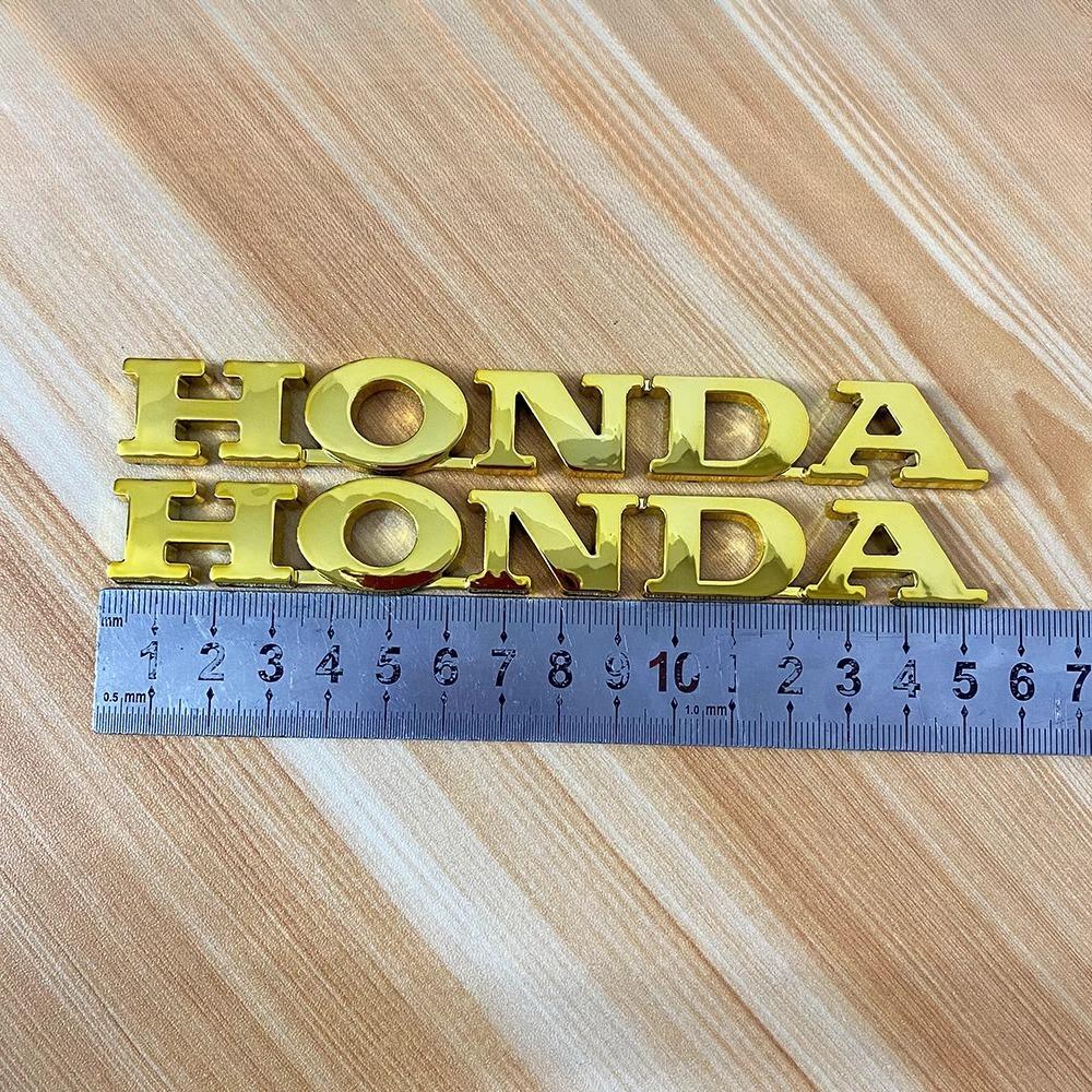 JBH4 Honda Sticker 3D Gold-plated Label Motorcycle decorativeaccessorysuitableforPCX160PCX125NS350RCB190SSCBR500CBR650Randothermodels