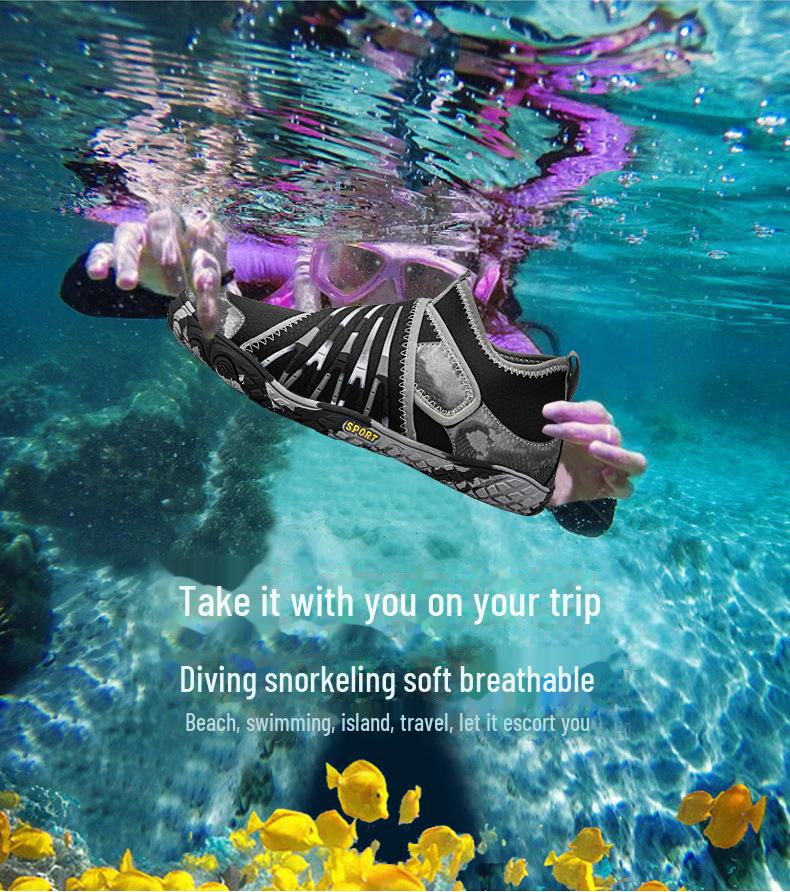 Non-Slip Barefoot Shoes for Squat, Deadlift, Beach, Yoga, and Swimming – Unisex Fitness and Creek Shoes