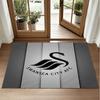 Covor din Catifea Cristal cu Design Swansea City Covoraș Decorativ Moale pentru Dormitor Intrare
