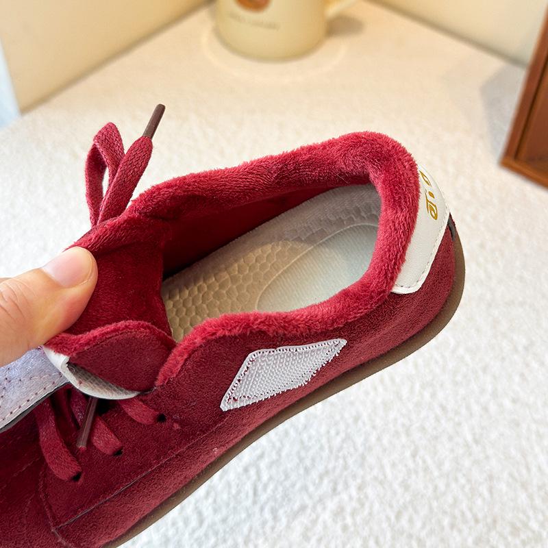 2025 Winter Kids' German Sports Shoes - Girls' & Boys' Velvet-Lined Non-Slip Soft Sole Forrest Gump Shoes