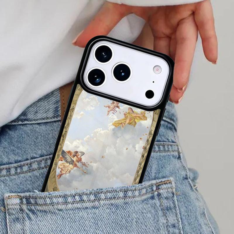 Renaissance Angels Phone Case for iPhone 17ProMax 12 13 14 15 16e 17 Pro Max Plus Air Cover