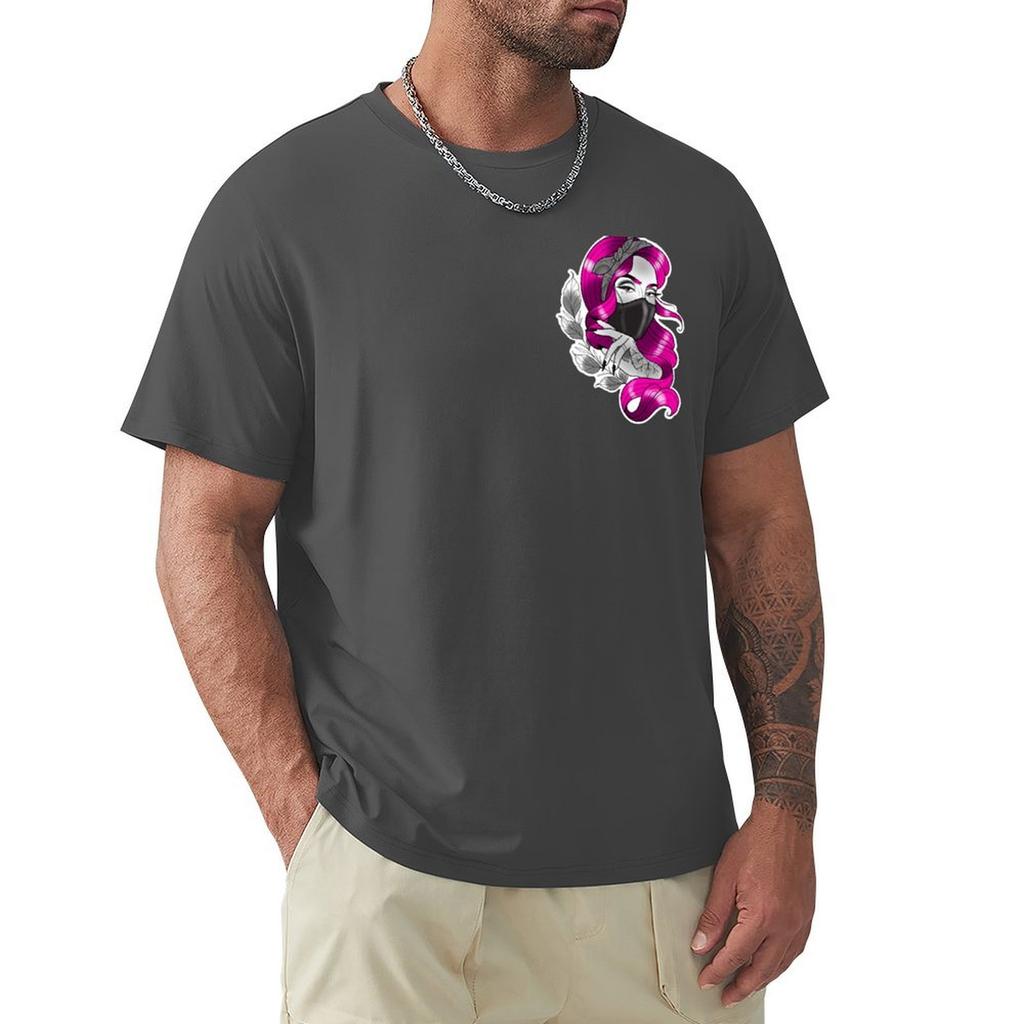 Colour Chola - Bonnie B’s Tattoo Studio T-Shirt Cute Tops Vintage T Shirts Sweat Shirts Graphic Tees Graphic Tshirt Men