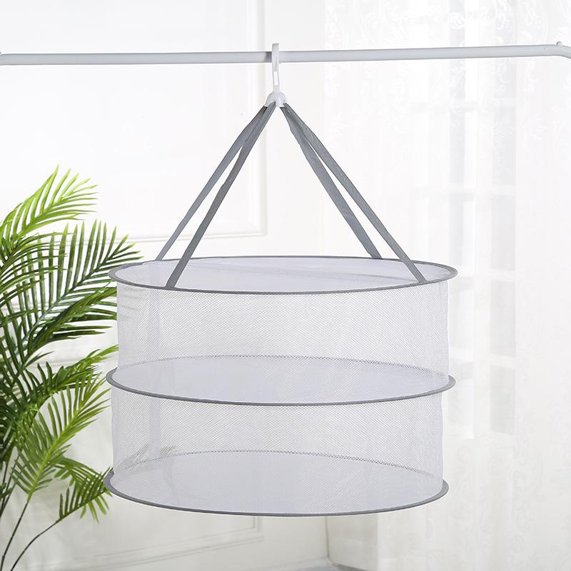 Large Folding Multifunctional Laundry Basket & Windproof Drying Net