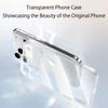 Luxury Transparent Phone Case For iPhone 17 Pro Max Air Soft TPU Silicone Back Cover Clear Case