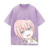 Hot Anime The Quintessential Quintuplets Ichika Cute Graphic Tee Men Women Washed Cotton Tshirt Casual T-shirt Vintage T Shirt