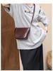 Genuine Leather Women's Small Handbag 2025: Autumn/Winter Coin Purse Versatile Fashion Shoulder Crossbody Bag