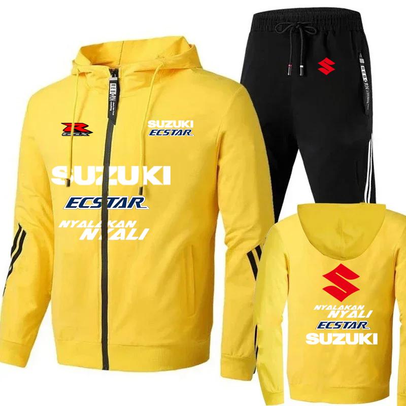 Suzuki jaunais motocikla braukšanas kostīms, Suzukas